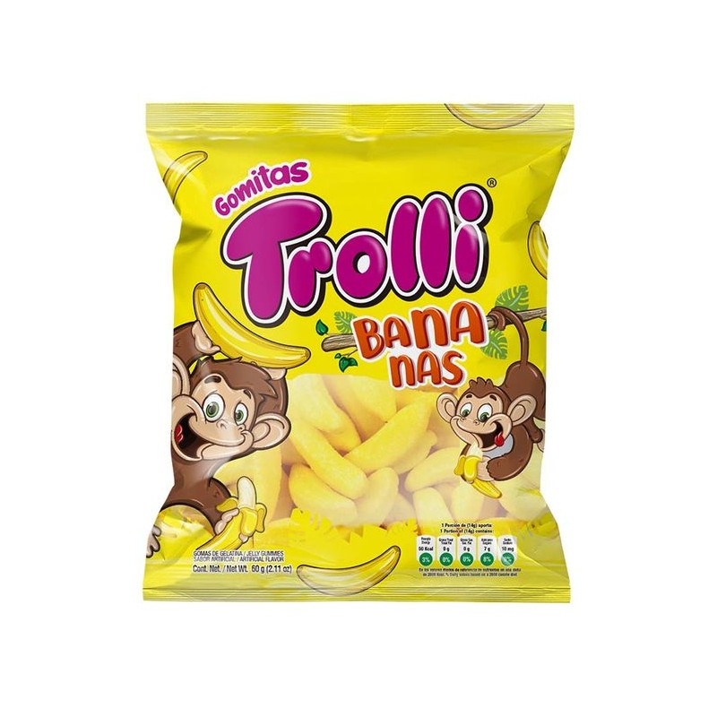 TROLLI BANANA 55g